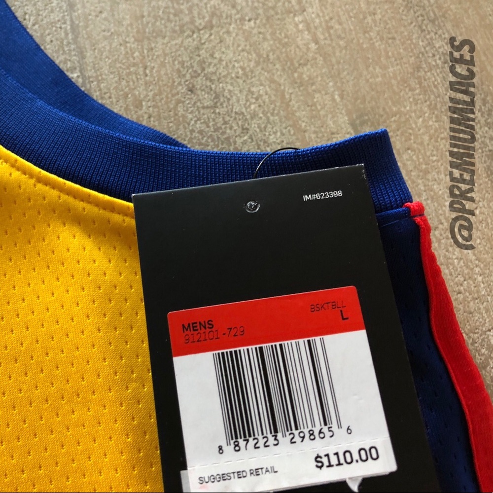 NIKE NBA KEVIN DURANT CHINESE NWY WARRIORS JERSEY - Picture 4 of 6